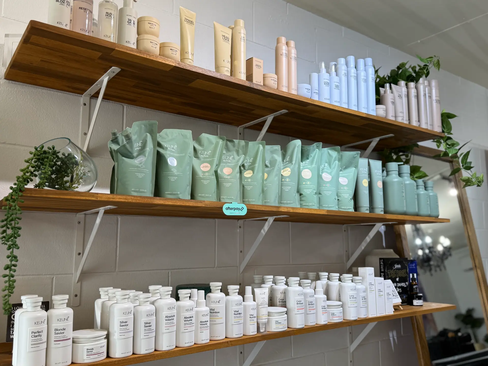 KEUNE and ARVO hair care products stocked at Deb's Hair & Beauty Proserpine