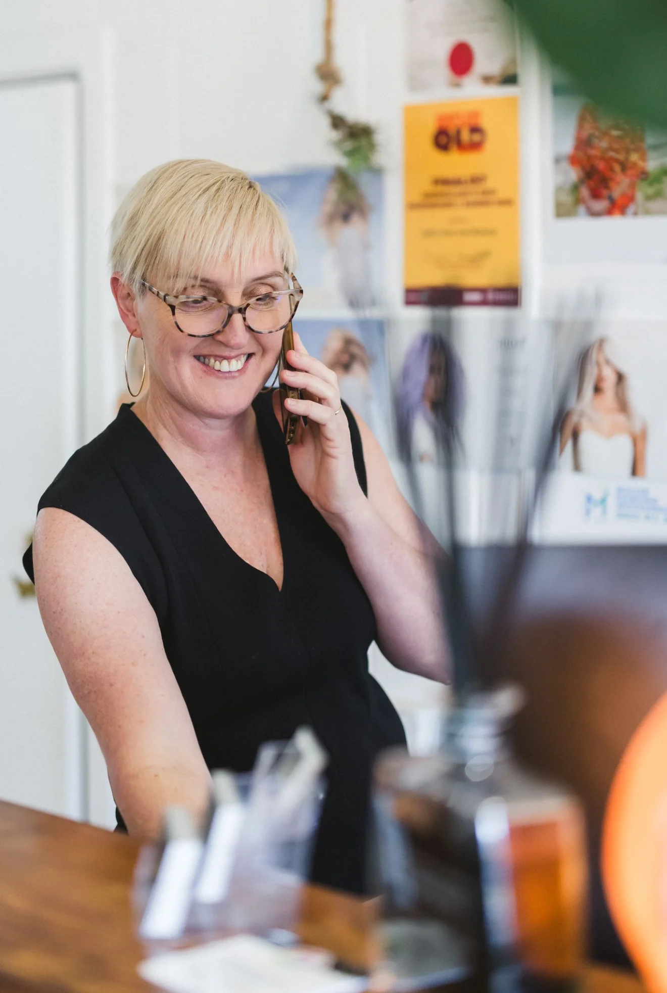 Inside Deb's Hair & Beauty salon in Proserpine