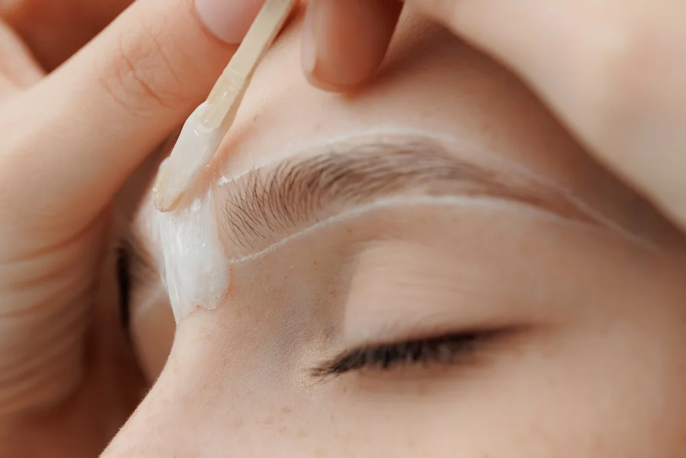 Eyebrow waxing and tinting at Deb's Hair & Beauty Proserpine