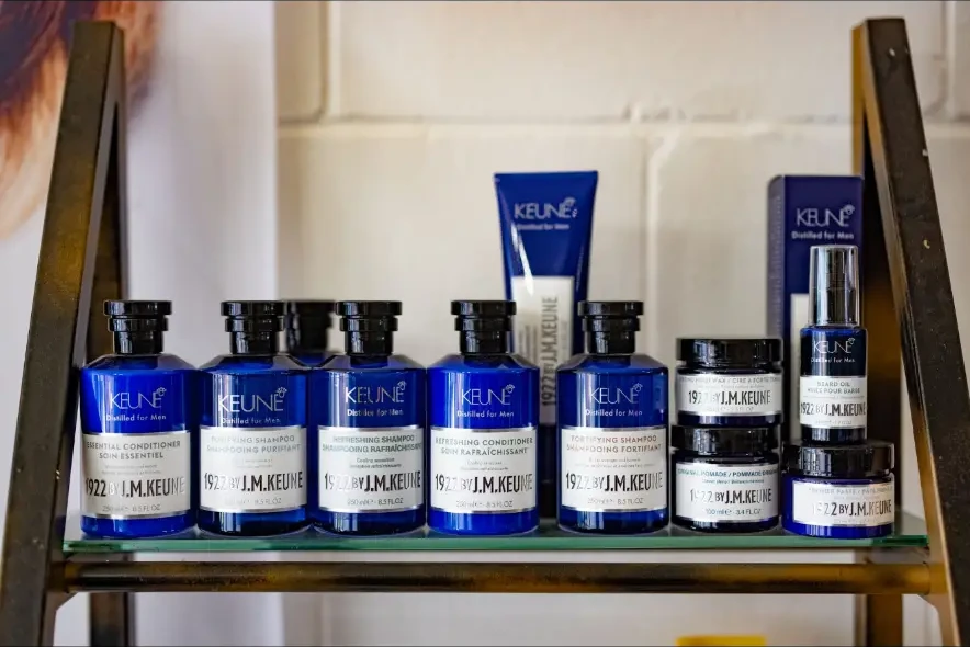 Hair care product range at Deb's Hair & Beauty Proserpine